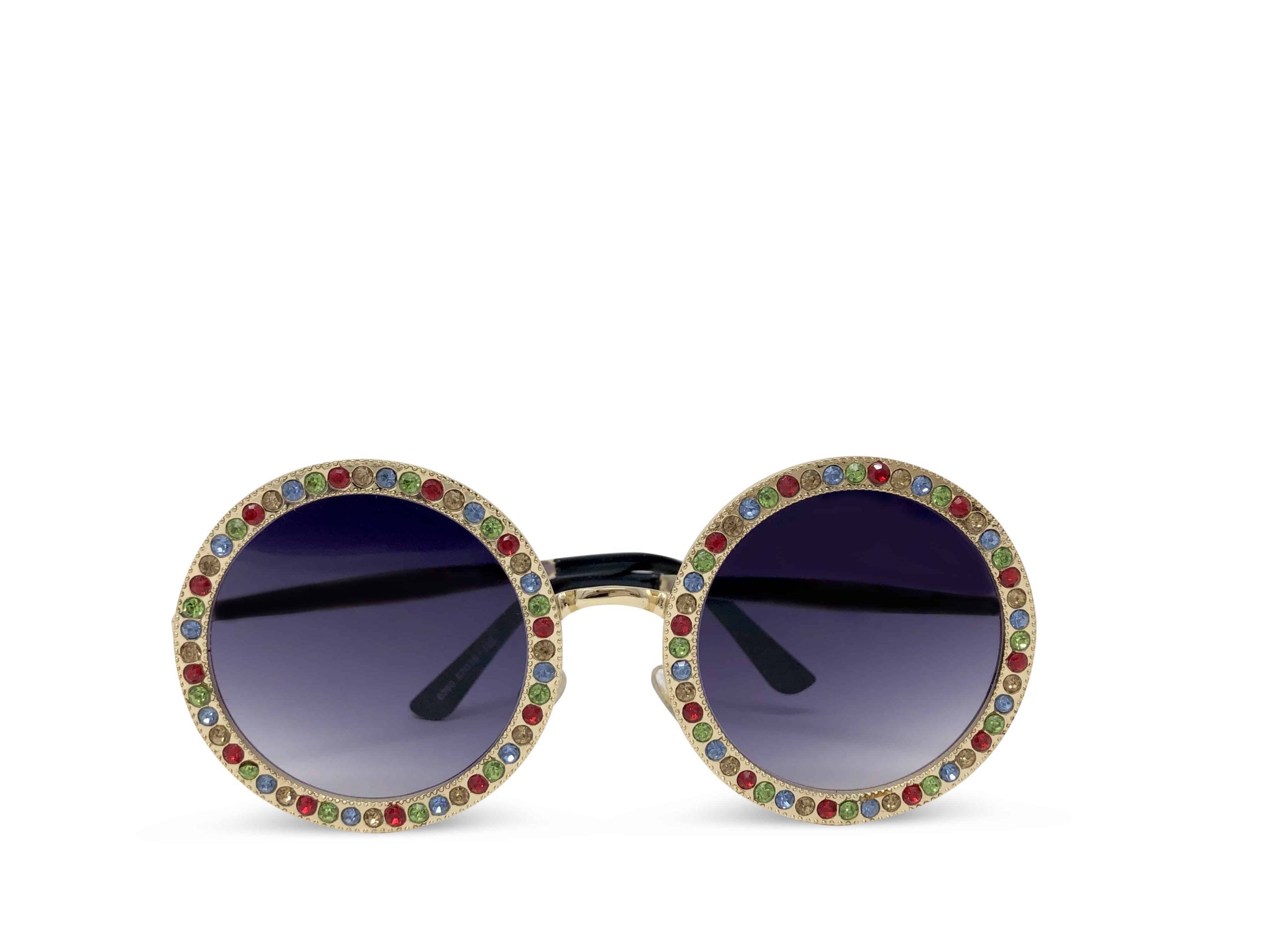 Rounded Jeweled Chantilly Eyewear for Women