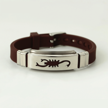 Scorpion Stainless Silver Bracelet