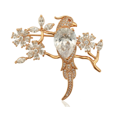 Camille 18K Gold Gold Plated Brooch