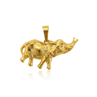 Elephant Dubai Gold Plated Pendant