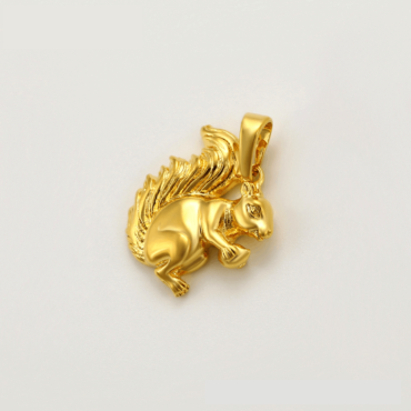 Ecureuil Dubai Gold Plated Pendant