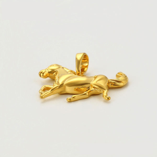 Cheval Gold Pendant